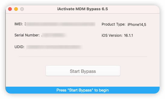 iActivate MDM Removal Tool