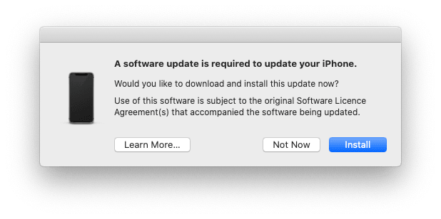 Install Update for Your iPhone