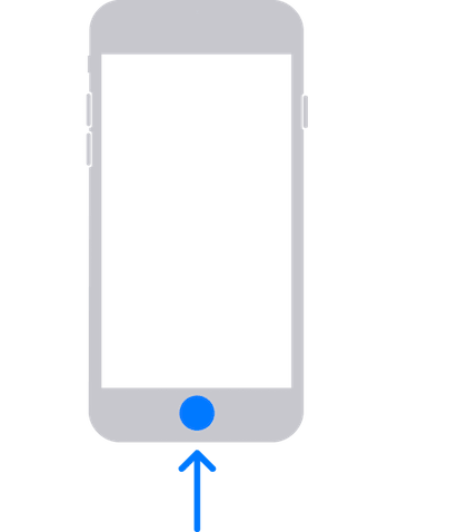 iPhone 6s Earlier Recovery Volume Down Button