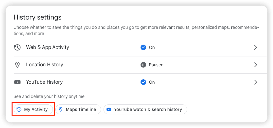My Activity