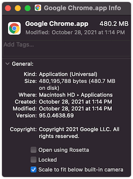 Open Compatibility Mode of App