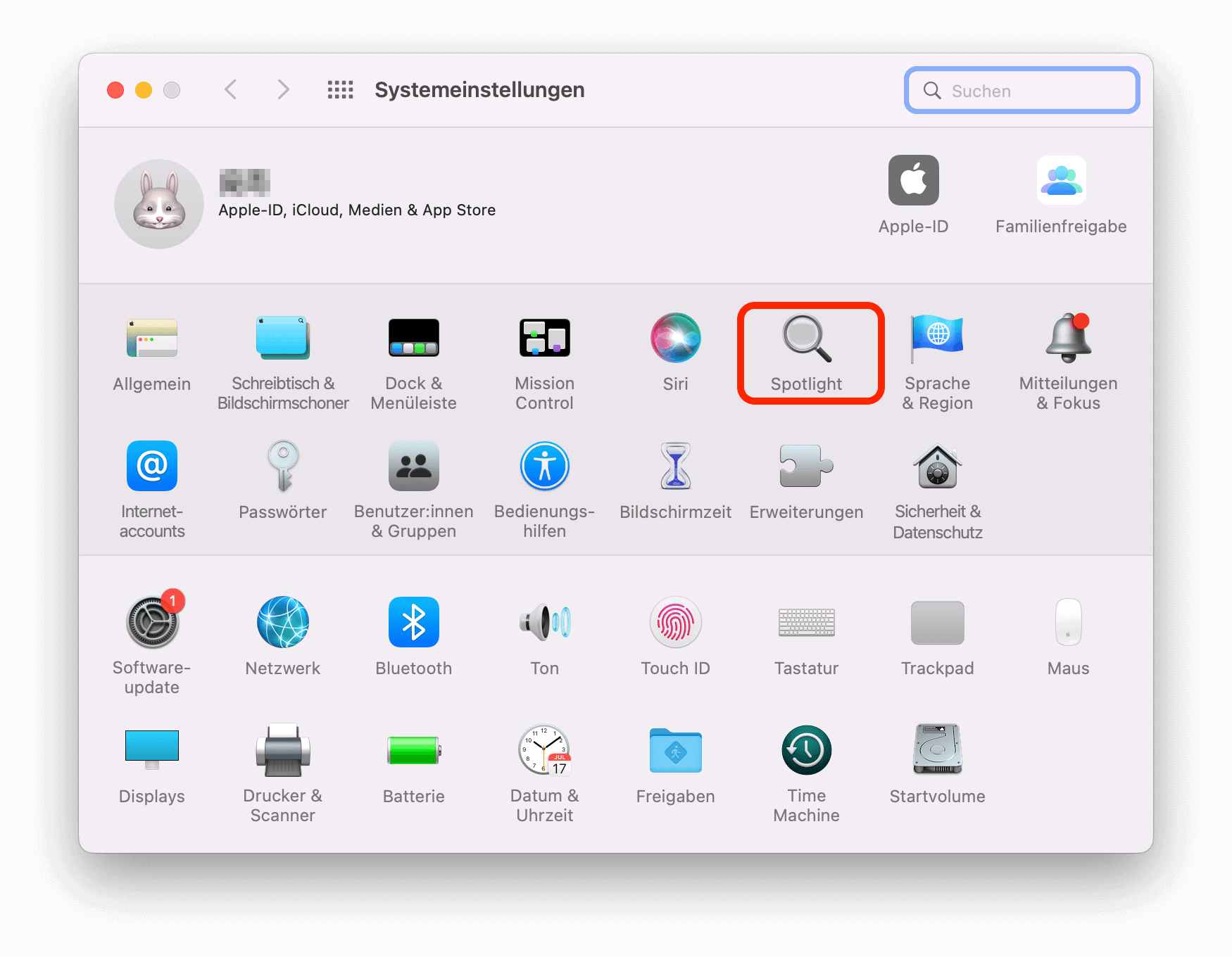 open-spotlight-settings-de