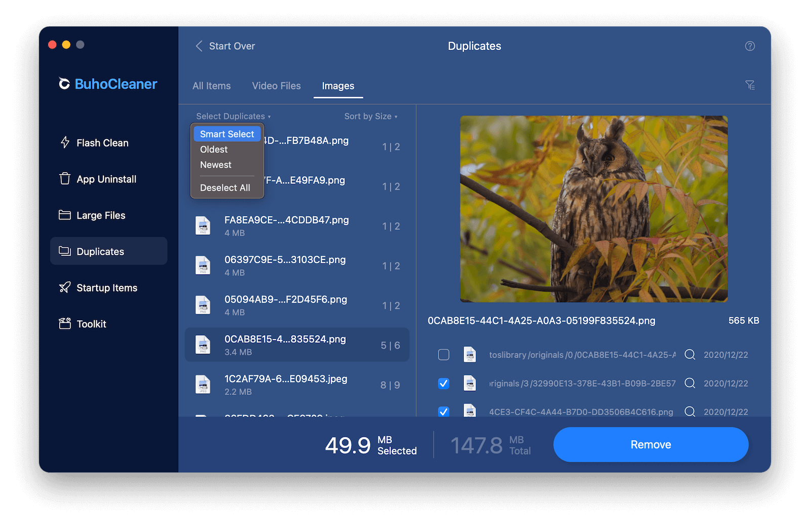 Quickly Delete Duplicate Photos on Mac with BUhoCleaner