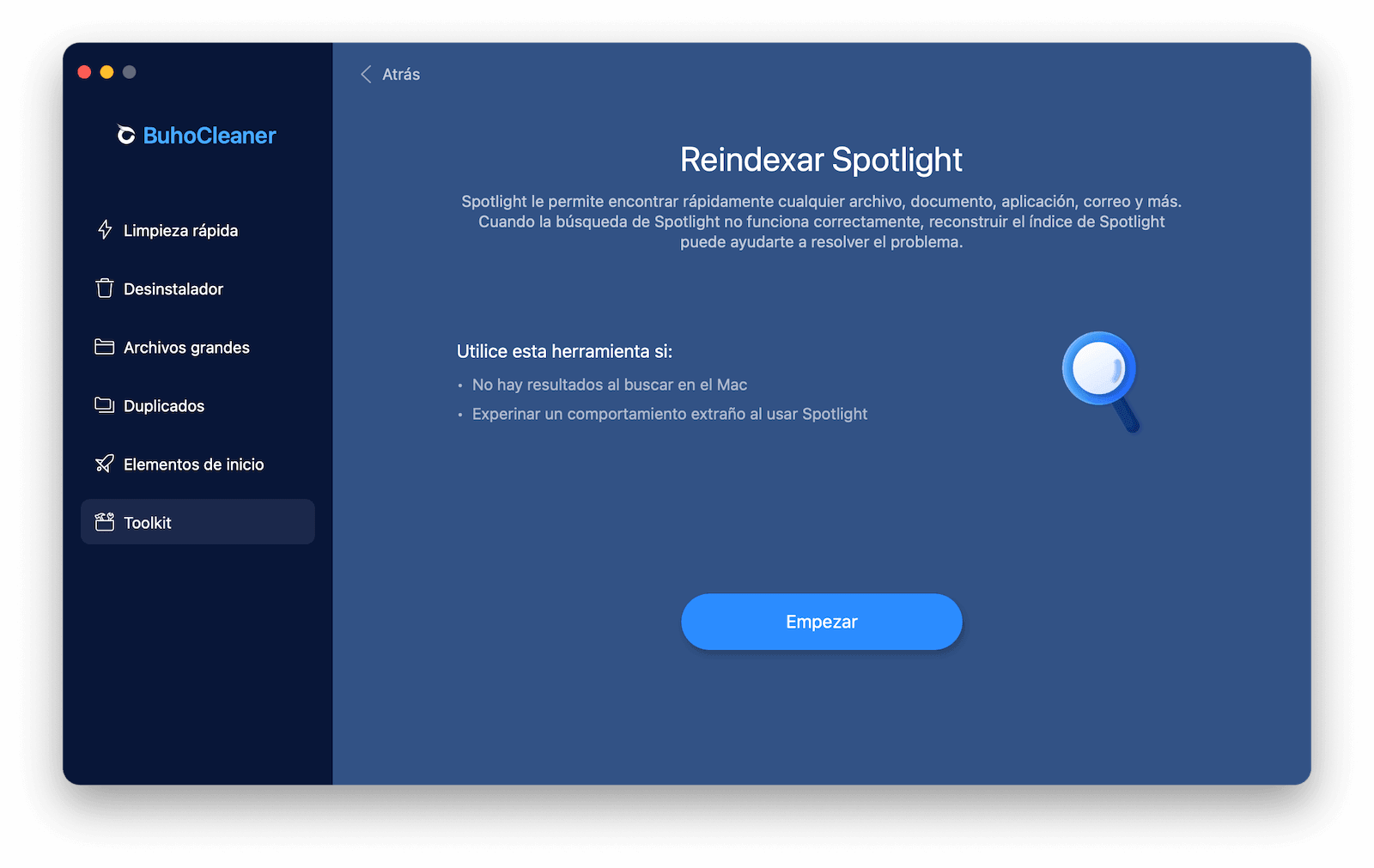 reindex-spotlight-buhocleaner-es
