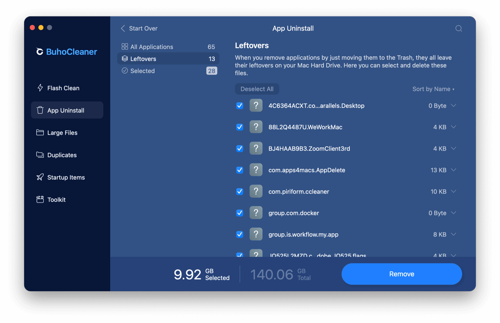 Remove App Leftovers on Mac