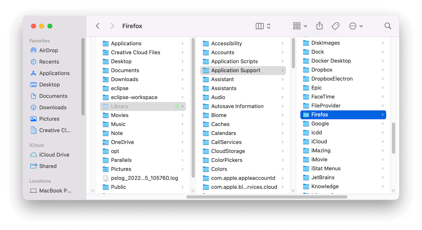 Remove Firefox Related Files on Mac