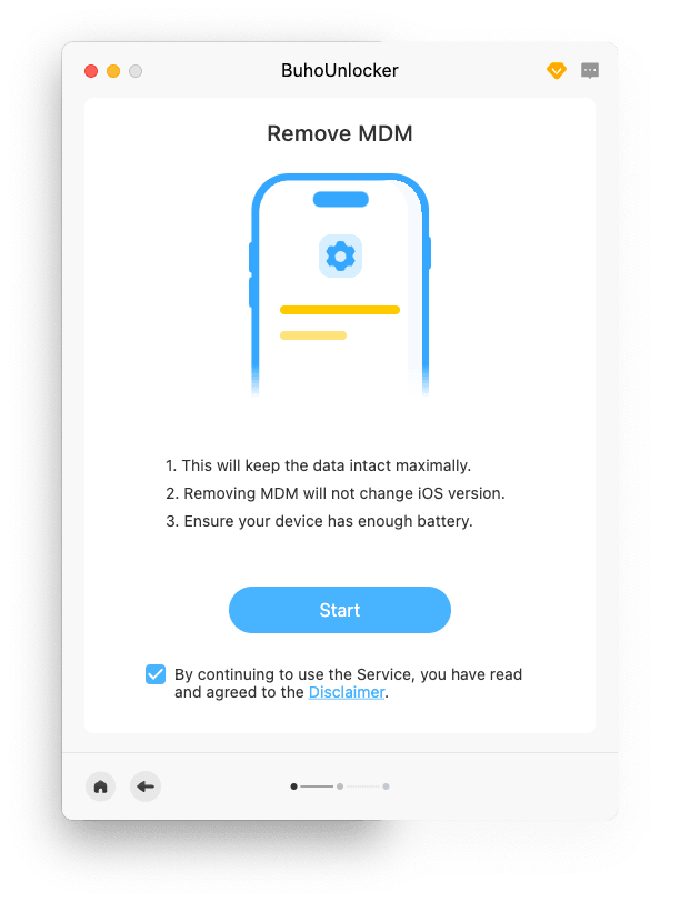 Remove MDM