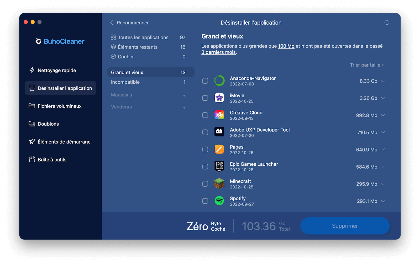 Uninstall App Using BuhoCleaner