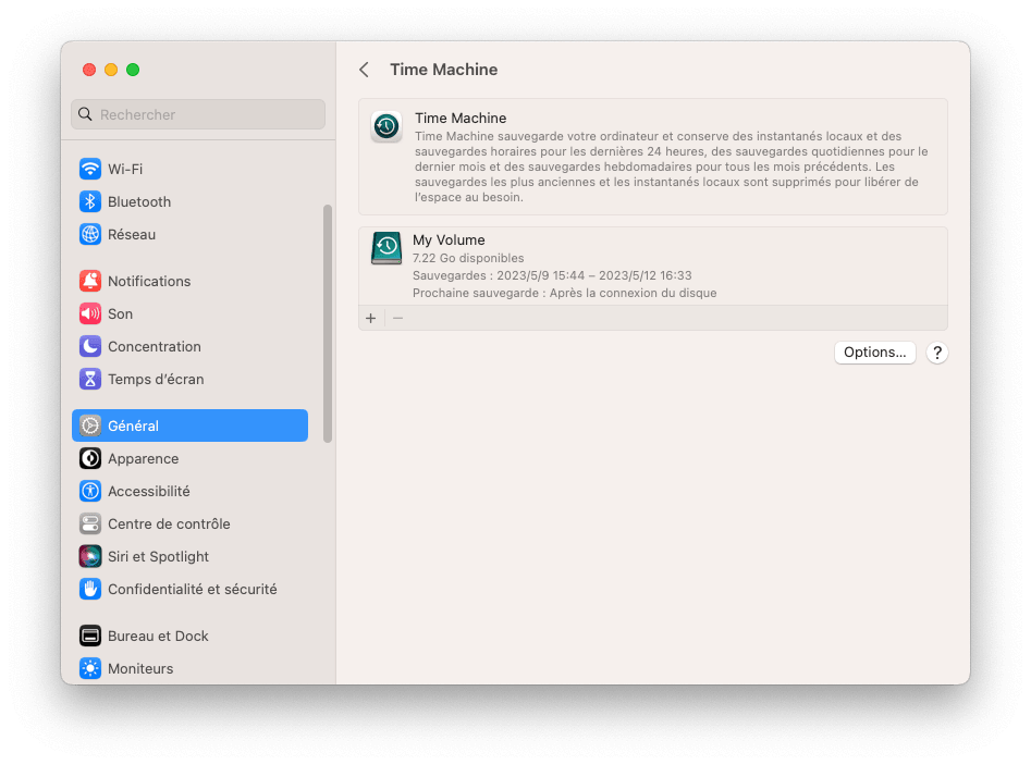 Back up Your Mac with Time Machine