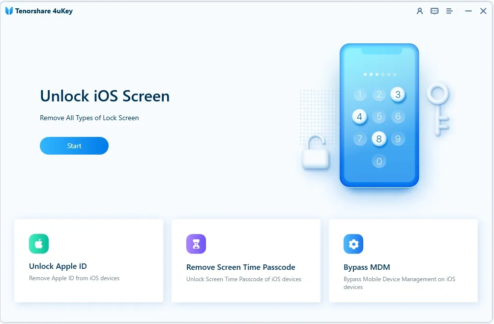 Tenorshare 4uKey - Screen Passcode Unlocker