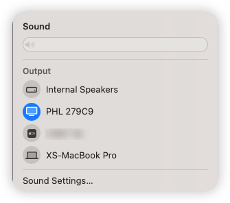 Check if You Select the Right Output Device