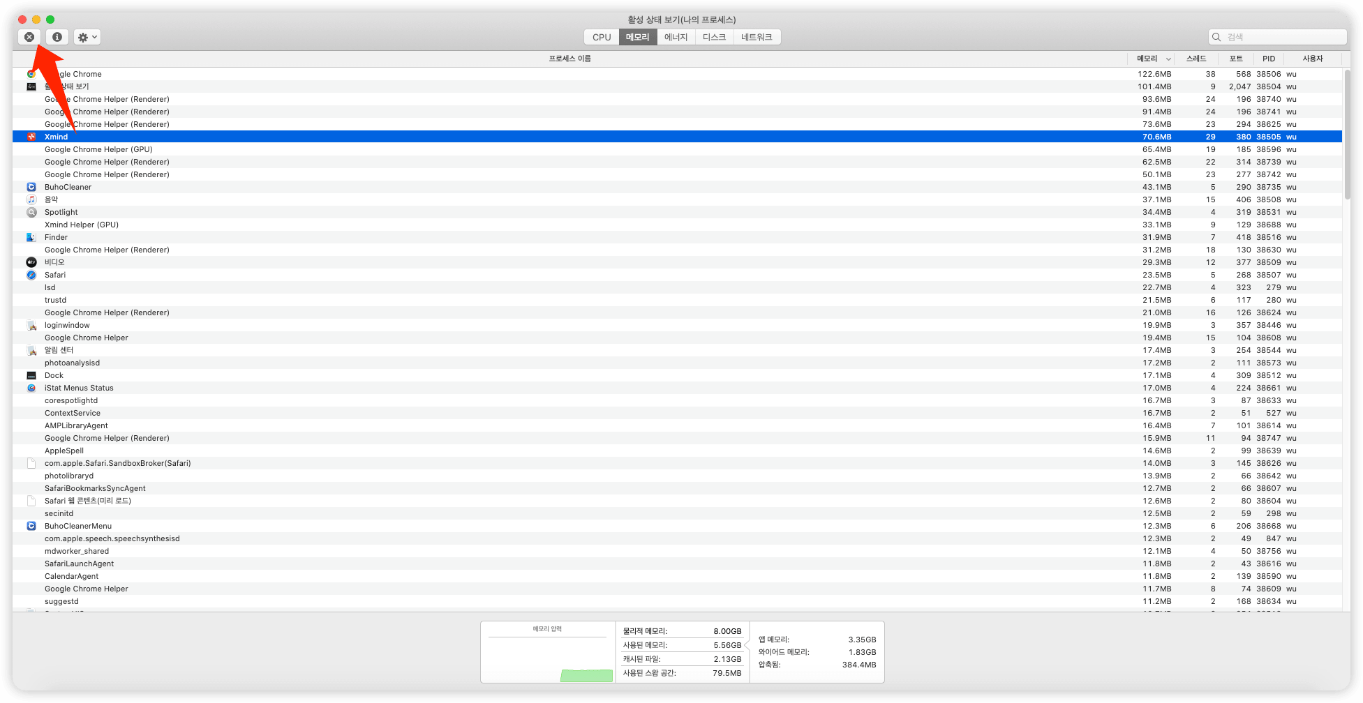 Check RAM Usage on Mac