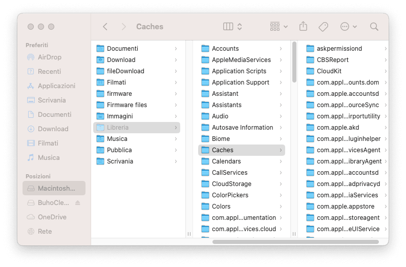 Remove Cached Files on Mac