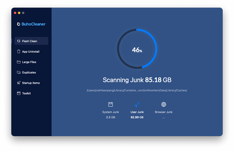 Quickly Clear Disk Space with BuhoCleaner