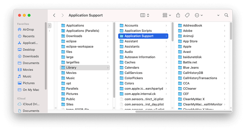 Delete App Related Files on Mac