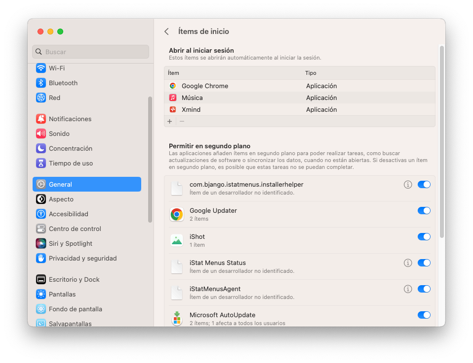 Disable Login Items on macOS Ventura