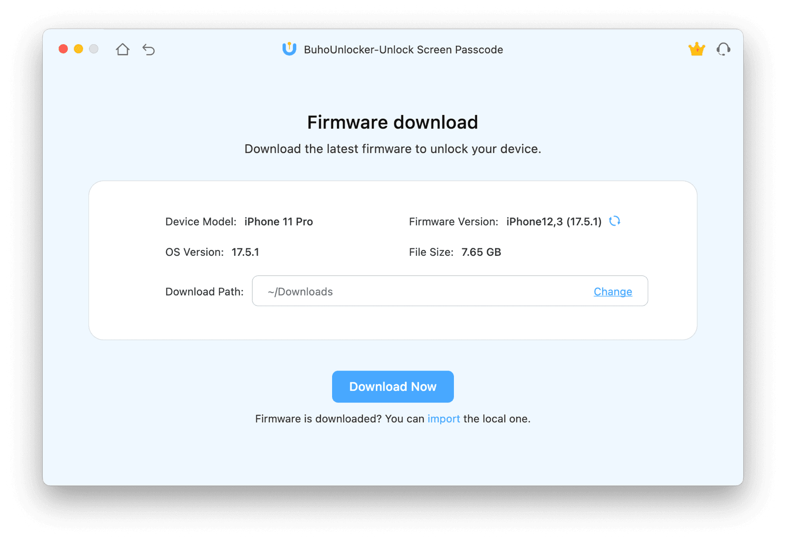 Download Firmware for iPhone