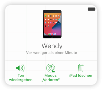 Erase iPad with iCloud