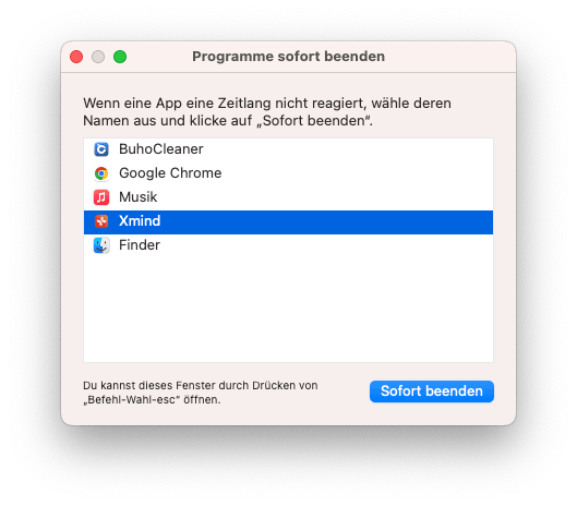 Force Quit All Open Apps