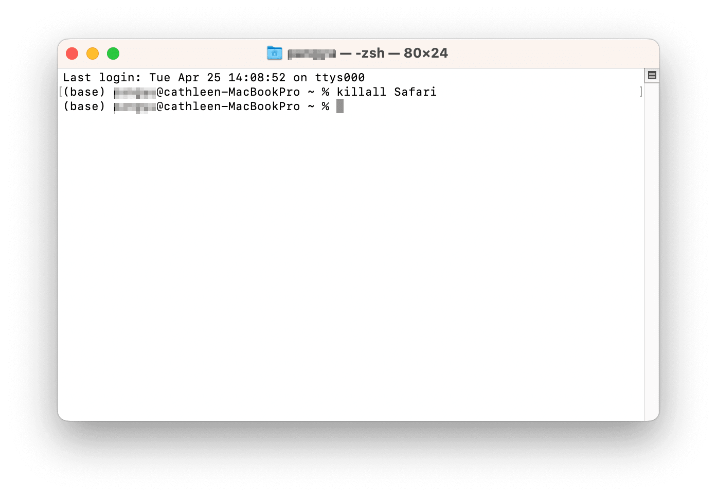 Force Quit an App on Mac Using Terminal