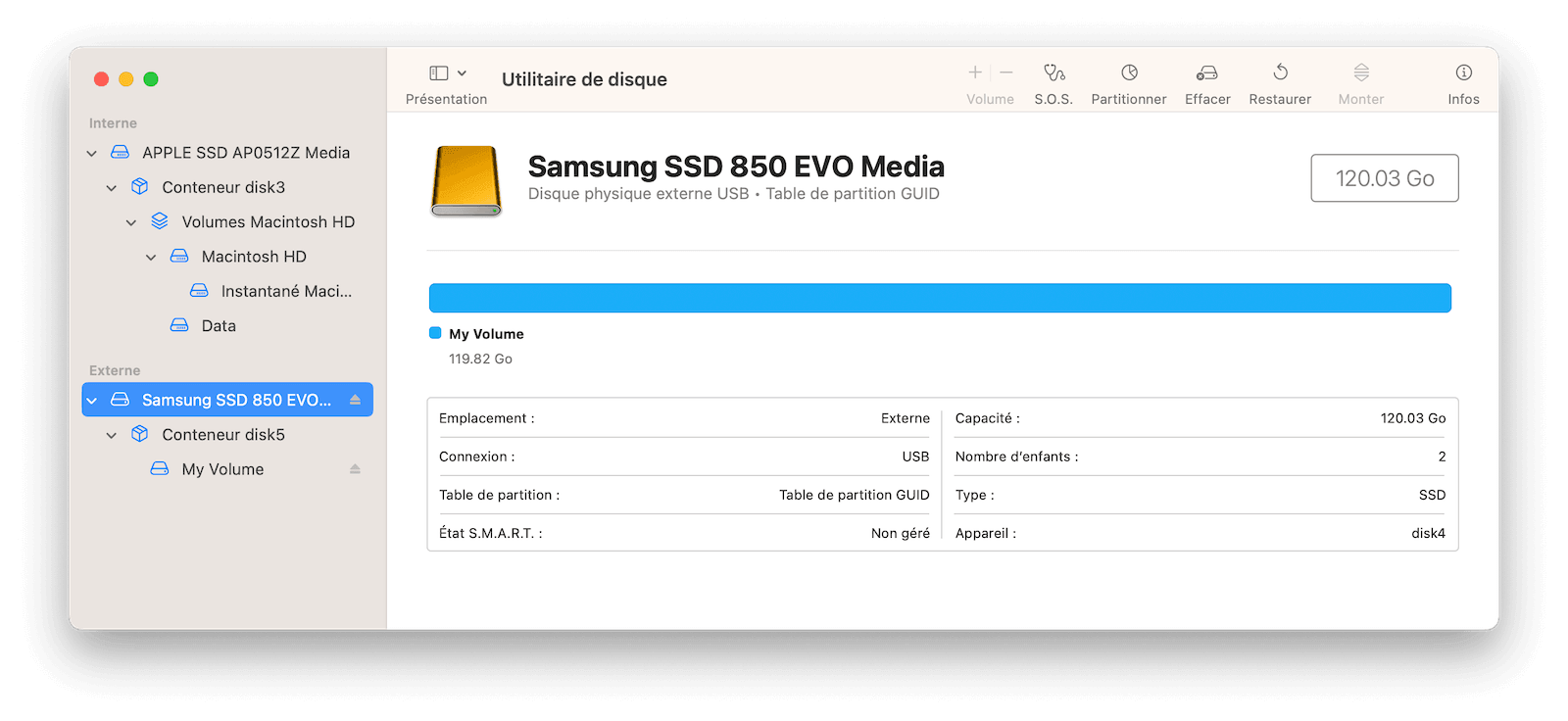 Format External Drive on Mac with Disk Utility