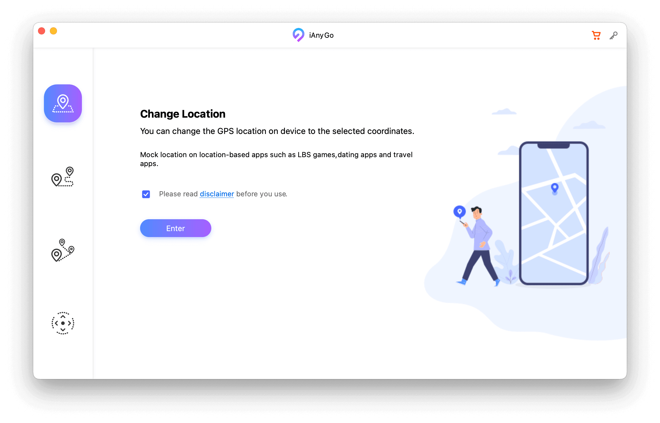 iAnyGo - GPS Changer