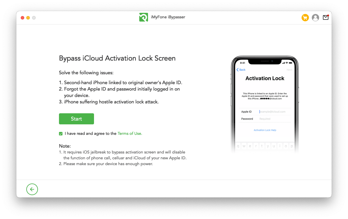 iMyFone iBypasser iCloud 啟用鎖定移除軟體