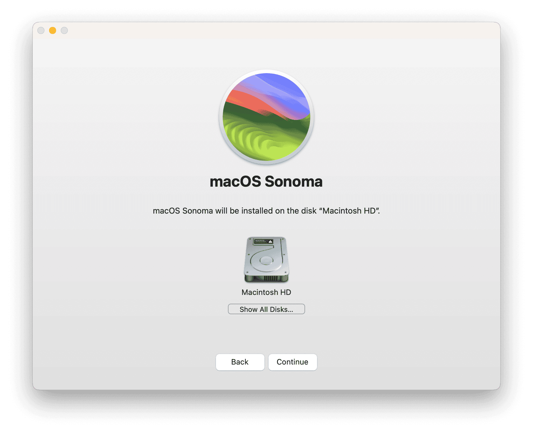 Install macOS Sonoma on a Partion