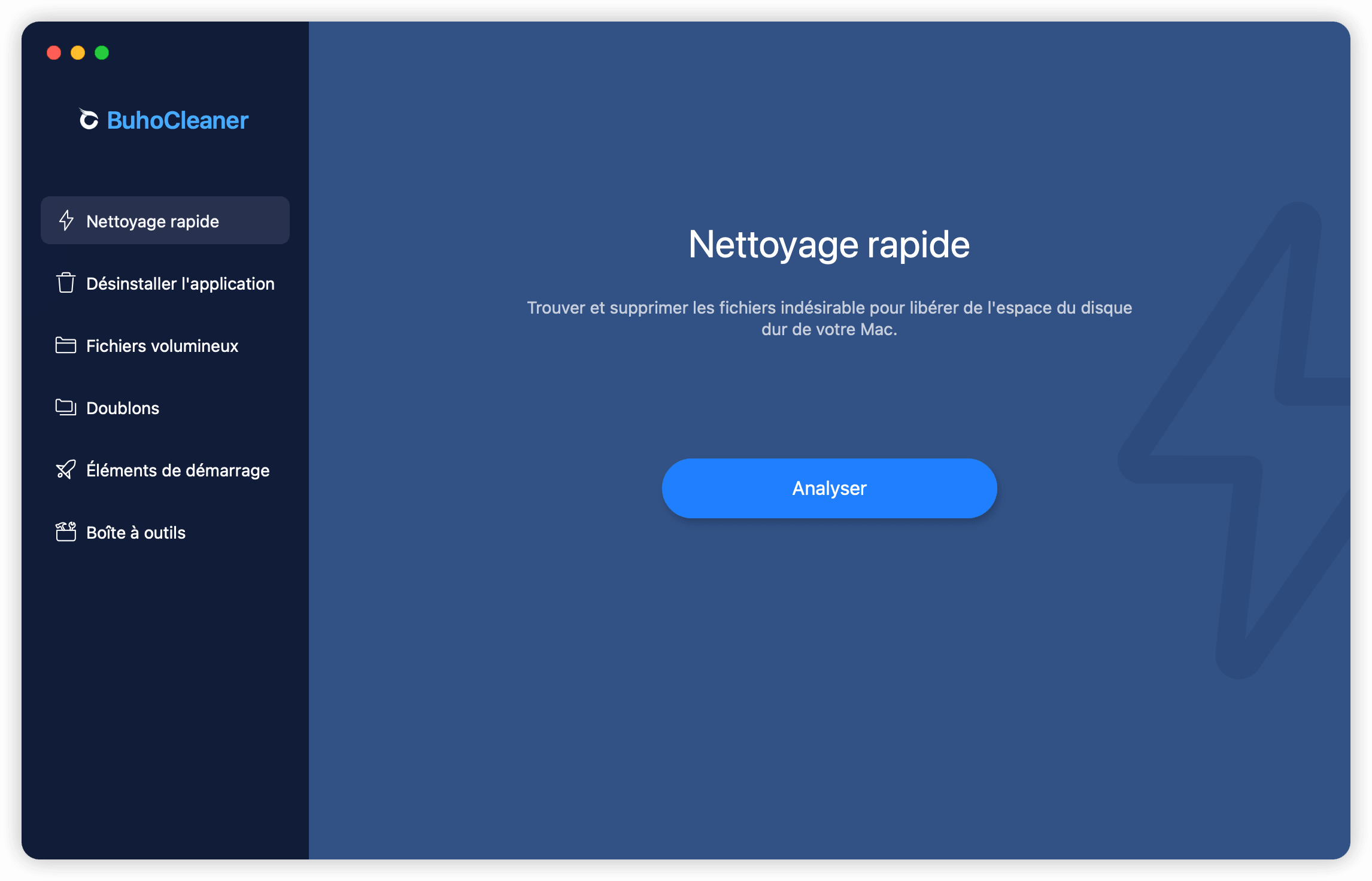 Nettoyez Mac avec BuhoCleaner
