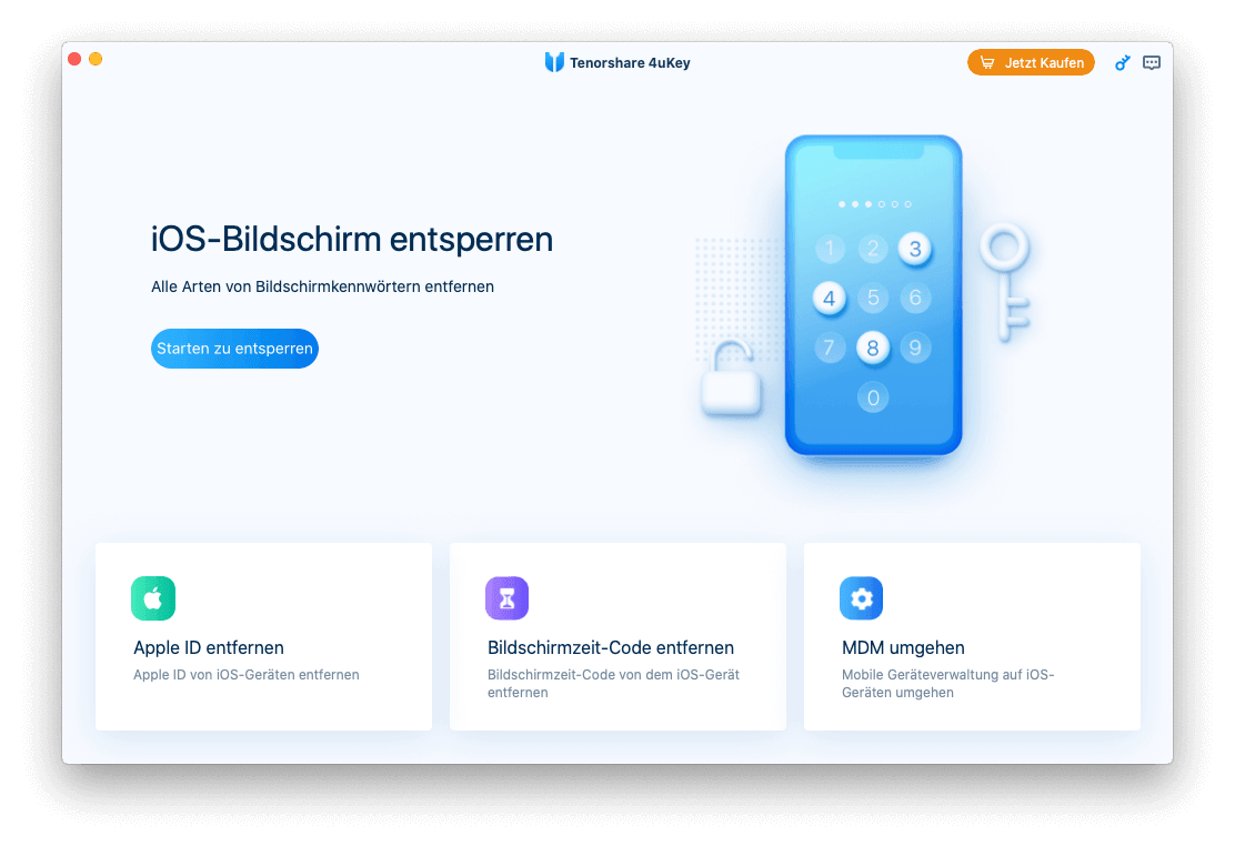 Tenorshare 4uKey - Screen Passcode Unlocker