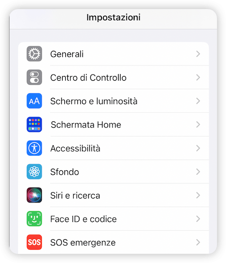 Navigate to Face ID & Passcode on iPhone