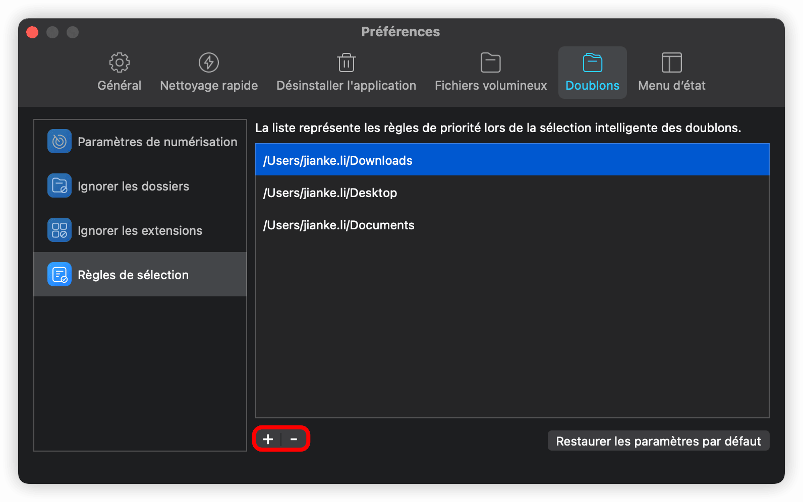 Fichiers en double -5