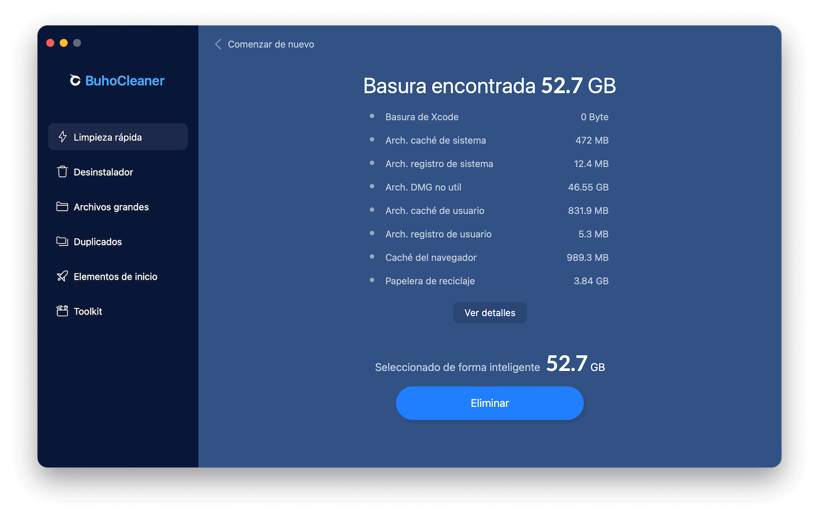 Quickly Free up Space on Mac with BuhoCleaner