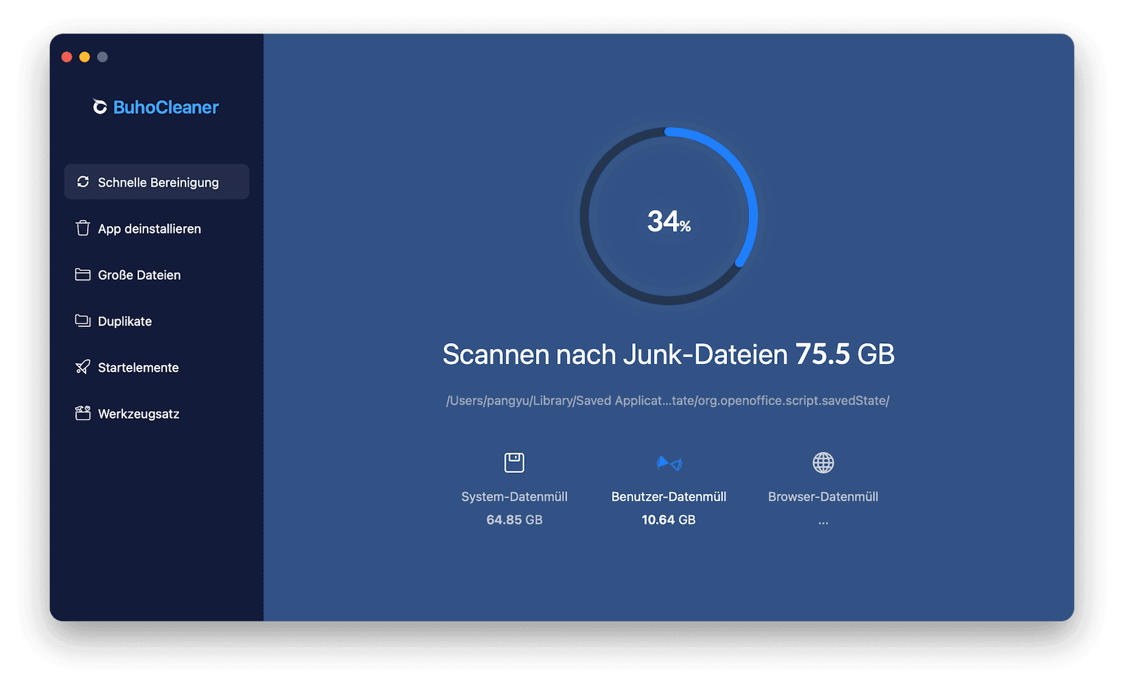 Quickly Free up Space on Mac with BuhoCleaner