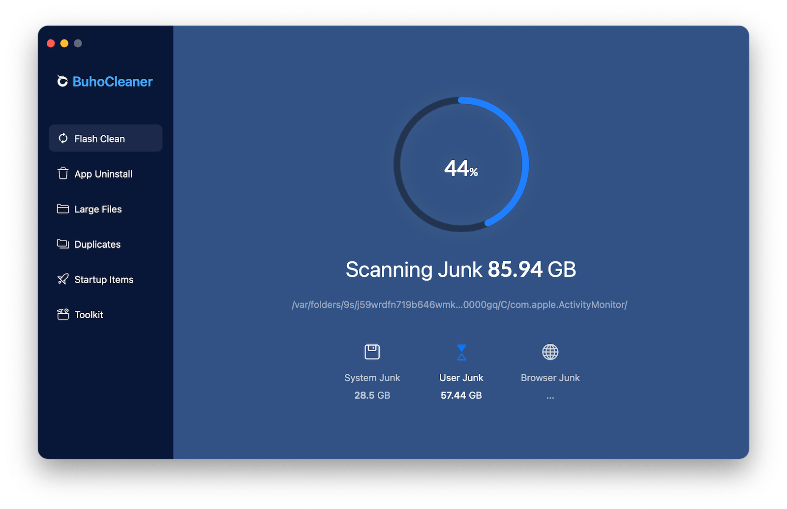 Quickly Clean up Mac with BuhoCleaner