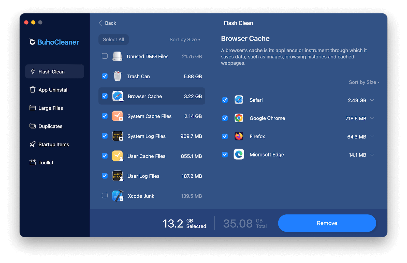 Quickly Clear Temporary Files on Mac Using BuhoCleaner