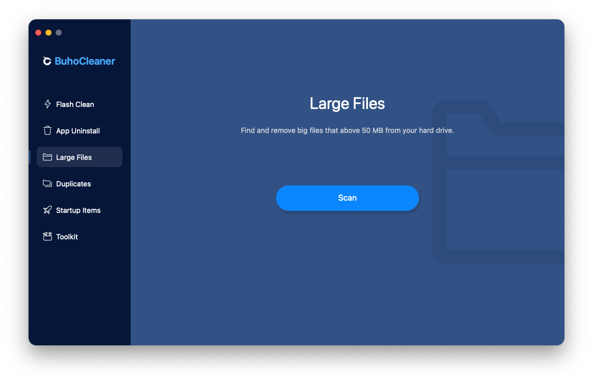 Quickly Find Large Files on Mac