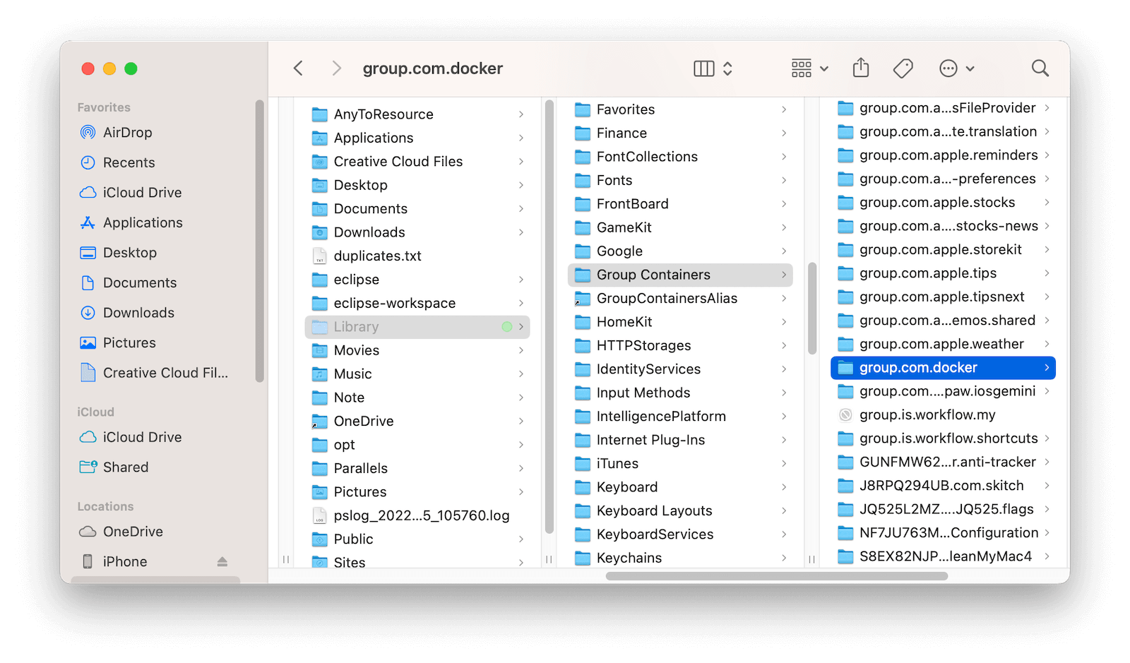 Remove Docker Related Files from Mac
