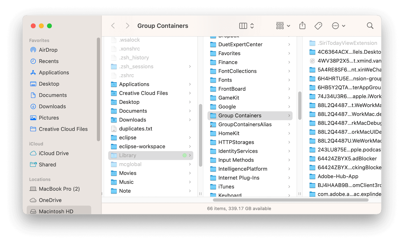 Remove Office Related Files in Group Container