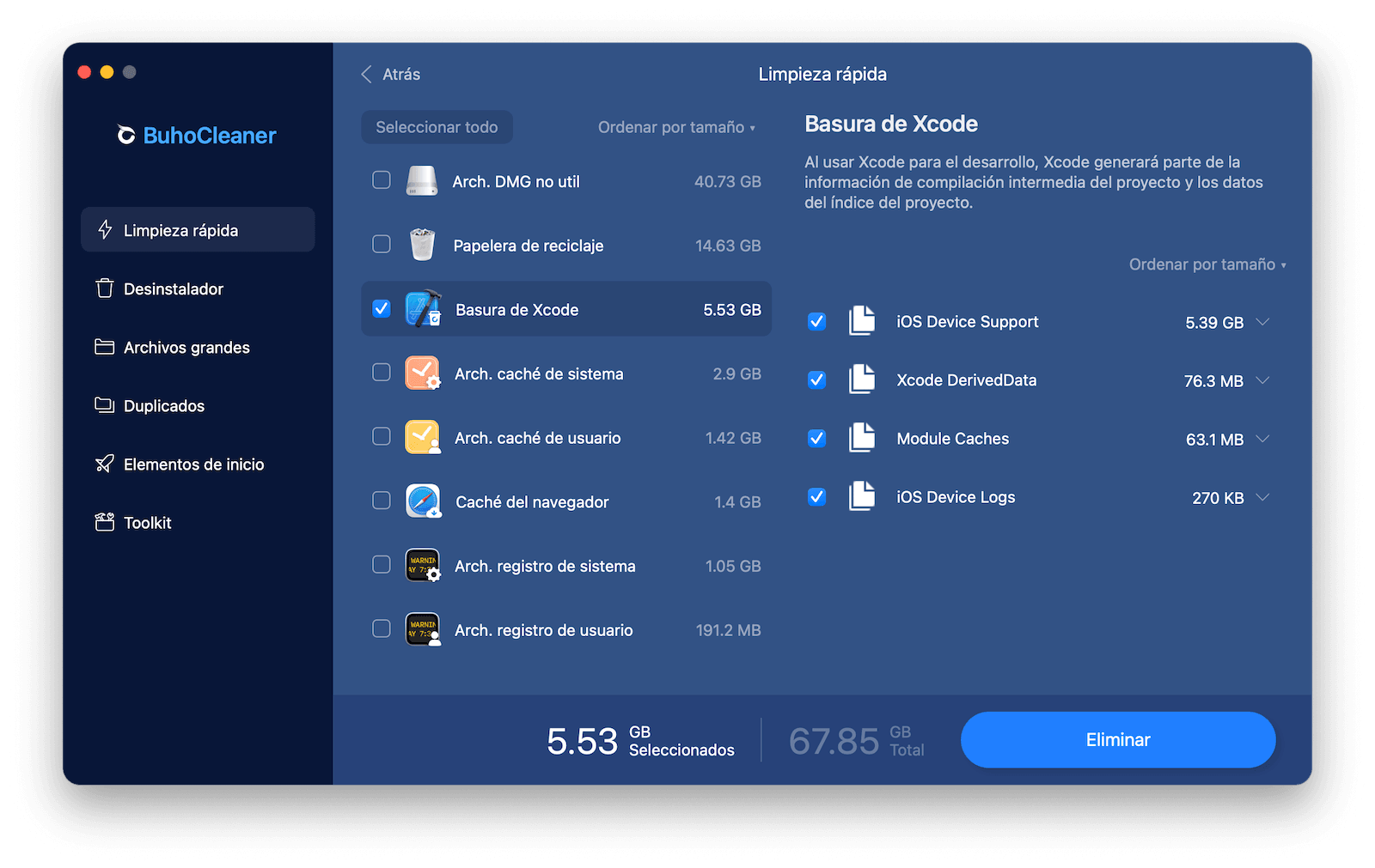 remove-unnecessary-files-xcode-buhocleaner.png