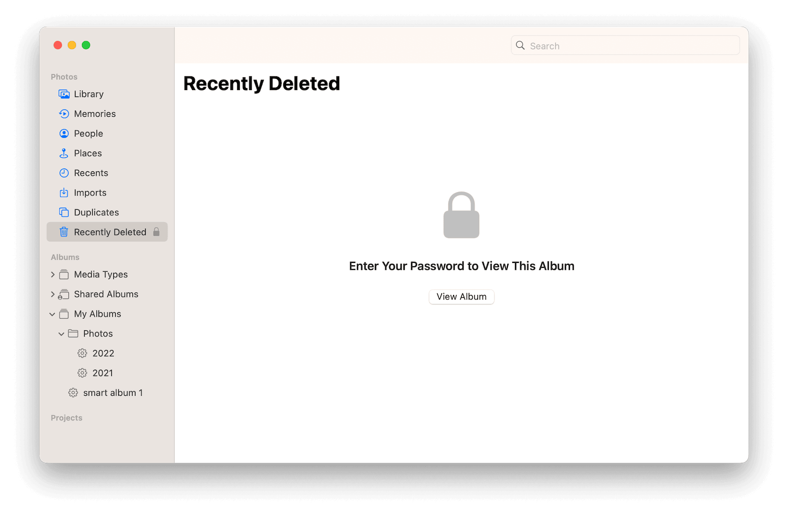 Restore Deleted Photos on Mac with the Photos App