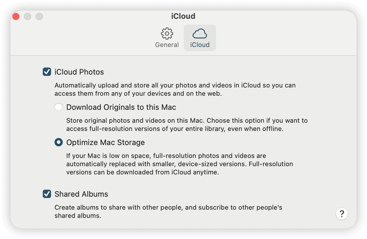 iCloud-Fotos auf dem Mac einschalten