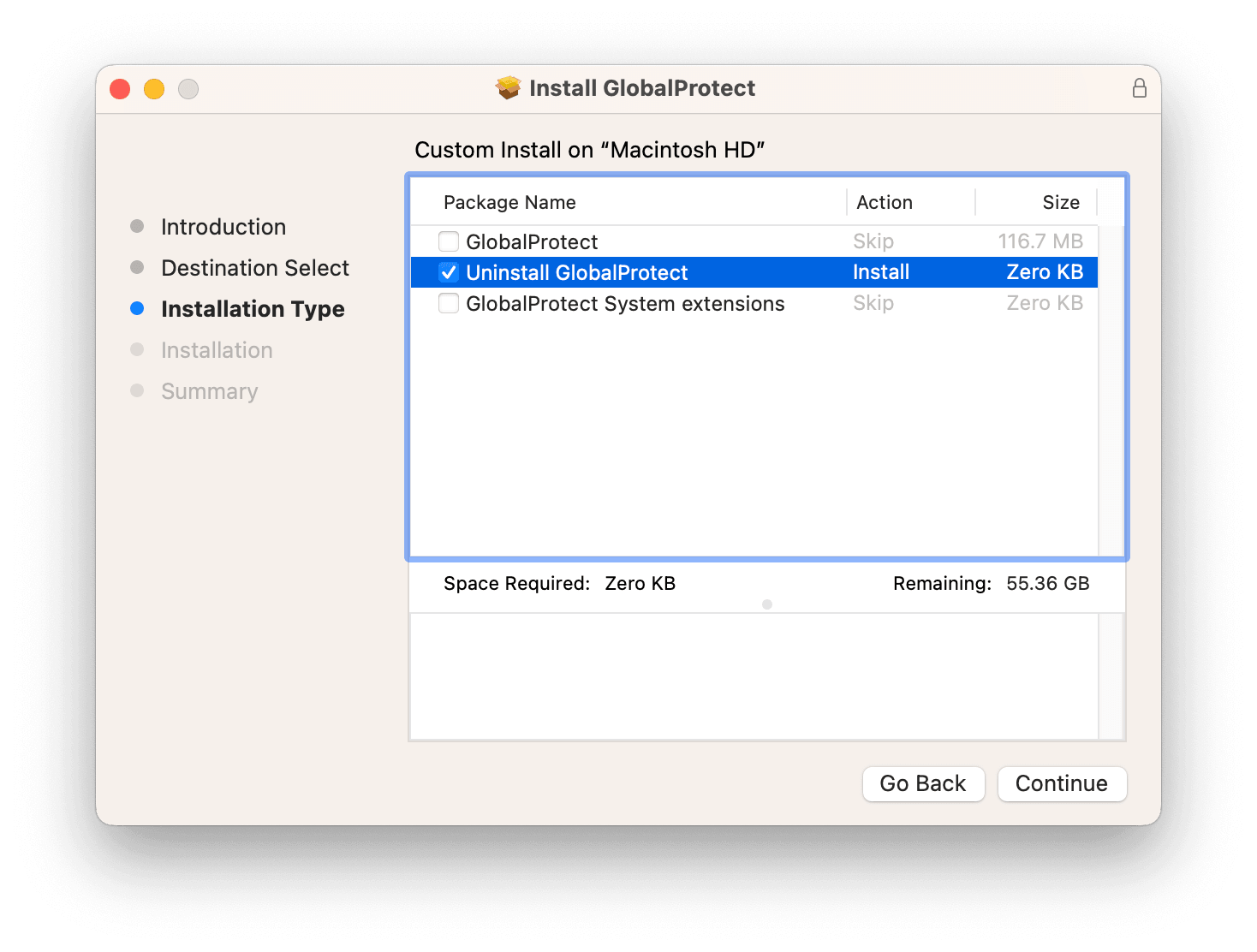 Uninstall GlobalProtect on Mac Using Its Installer