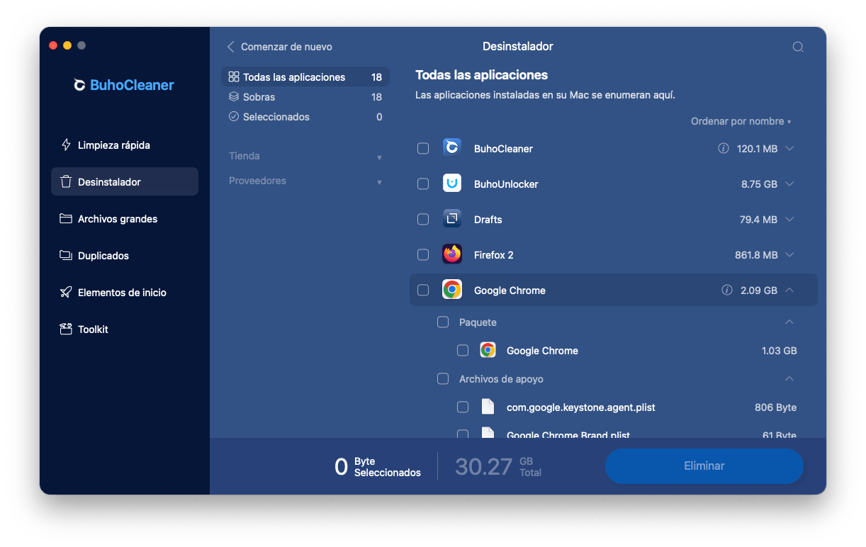 Uninstall Unwanted Apps Using BuhoCleaner