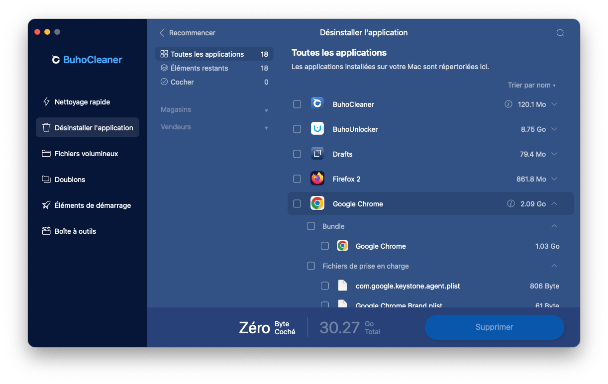 Uninstall Unwanted Apps Using BuhoCleaner