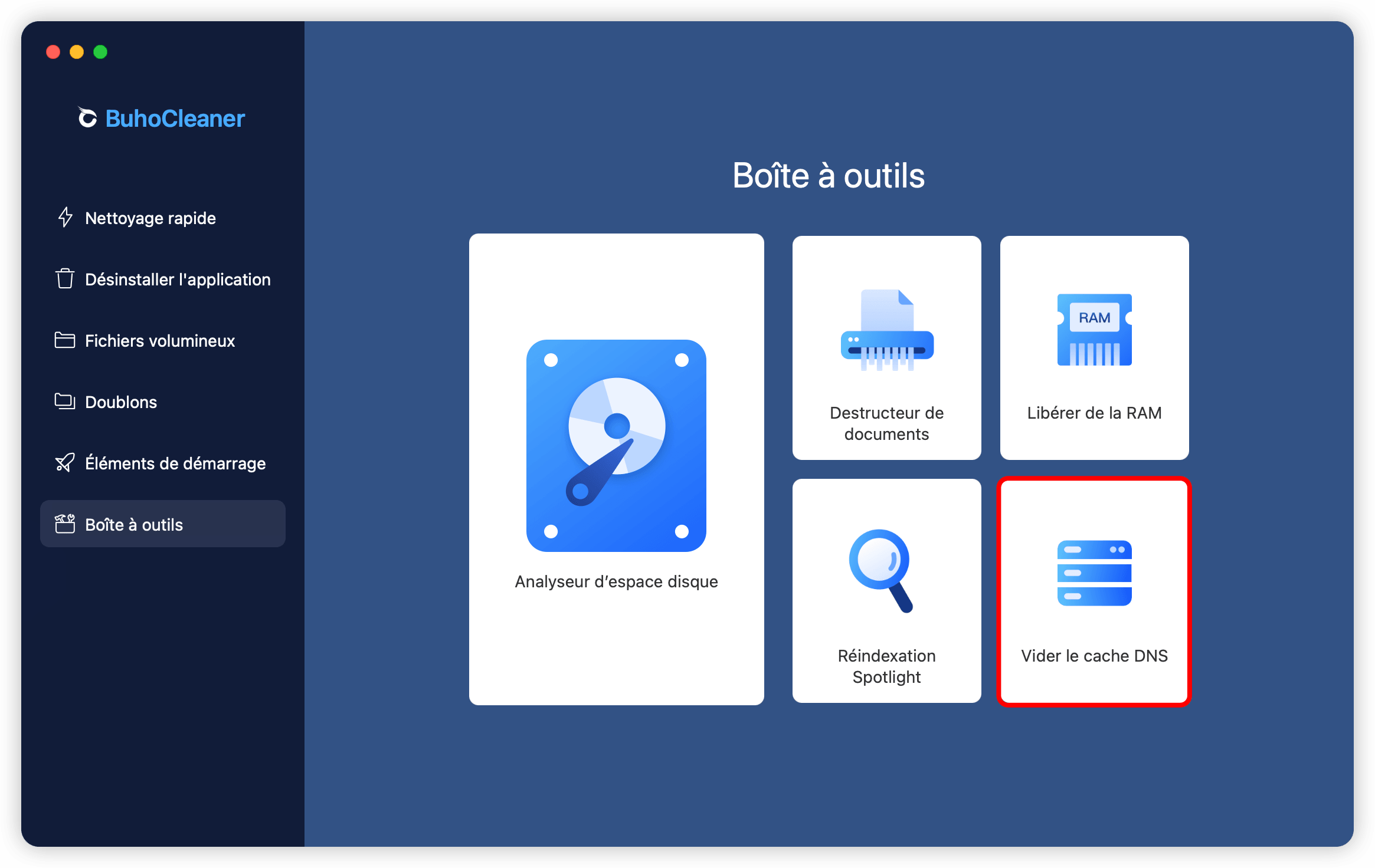 Vider le cache DNS