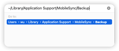 Afficher les fichiers iOS dans le Finder