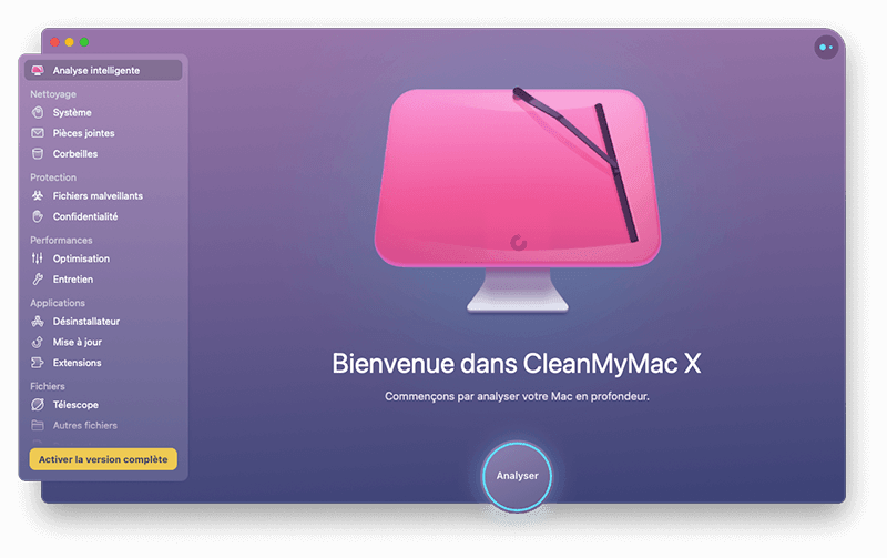 meilleurs logiciels de nettoyage et d'optimisation Mac - CleanMyMac