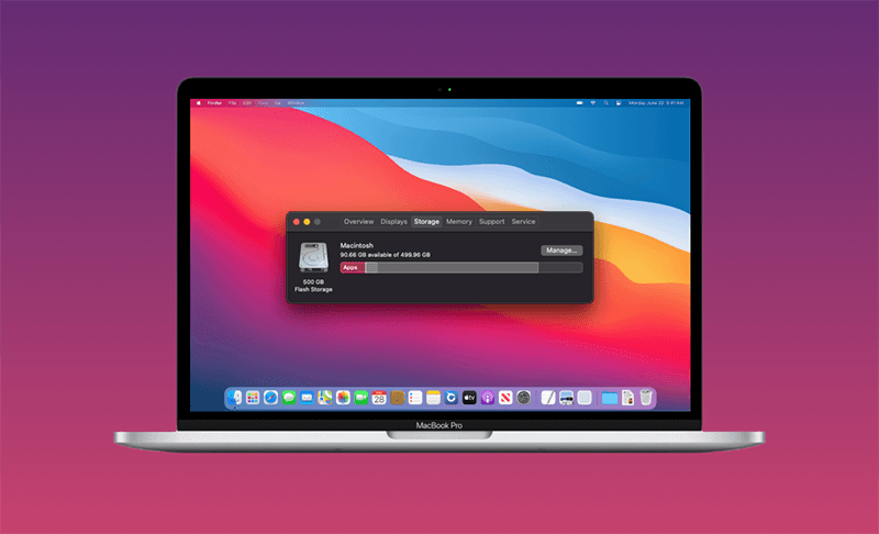 8 formas de liberar espacio en disco en Mac