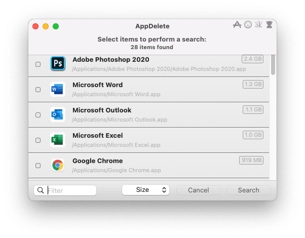 最佳免費 Mac 應用程式移除工具 - AppDelete